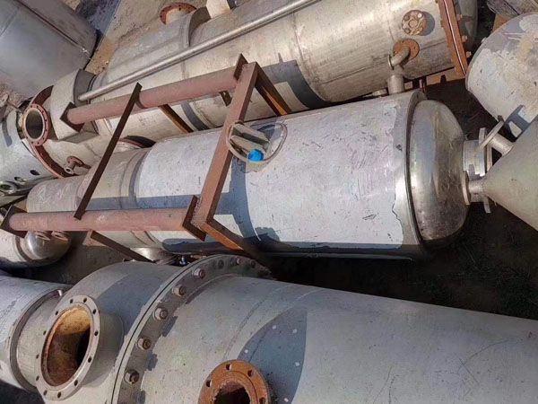 二手鈦材MVR強制循環蒸發器   